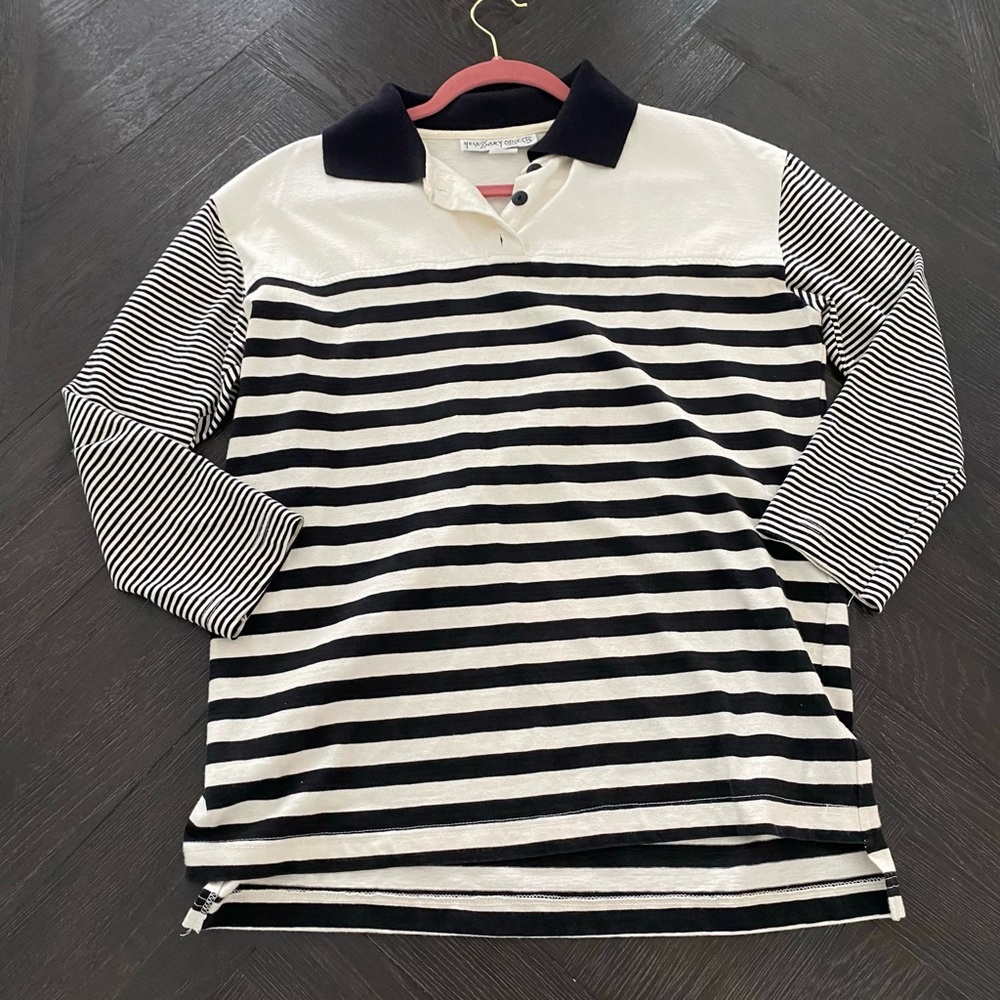 Necessary Objects Collared Top - Picture 1 of 3